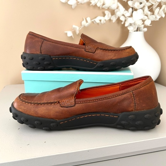 B.U.M. Equipment Leather and Rubber Slip on Shoes in Spice Size 7 - Picture 3 of 17